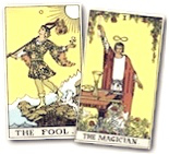 The fool, the magician