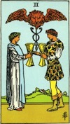Tarot Two of Cups