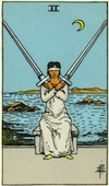 Tarot Two of Swords