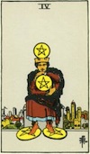 Tarot Four of Pentacles