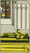 Tarot Four of Swords