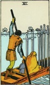 Tarot Six of Swords