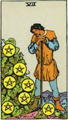 Tarot Seven of Pentacles