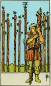 Tarot Nine of Wands