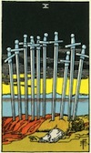 Tarot Ten of Swords