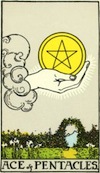 Tarot Ace of Pentacles