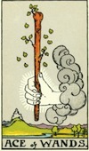 Tarot Ace of Wands