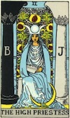 Tarot High Priestess (Major Arcana)