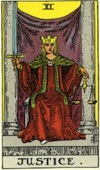 Tarot Justice (Major Arcana)