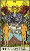 Tarot Lovers (Major Arcana)