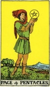 Tarot Page of Pentacles